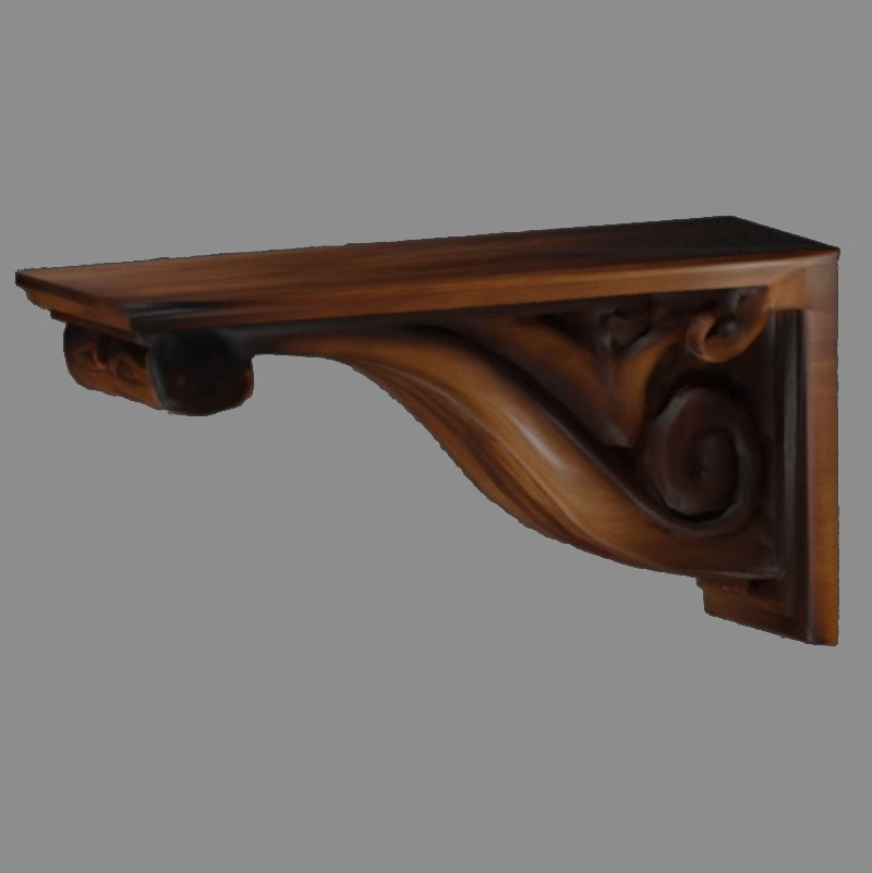 wooden postament CNC nosupport FDM