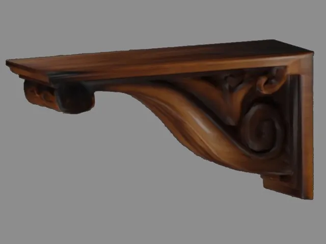 wooden postament CNC nosupport FDM