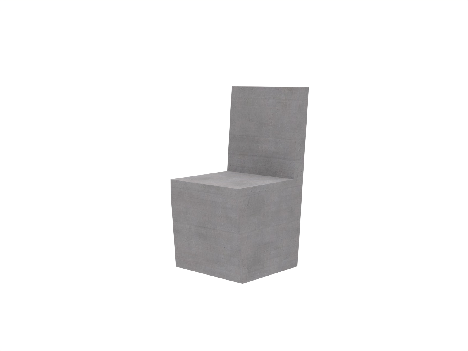 Scale Concrete Chair - V2