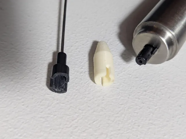 Whisk Head Repair and Replacement piece for the Arendo Milk Frother Mini Milk Star (parametric)