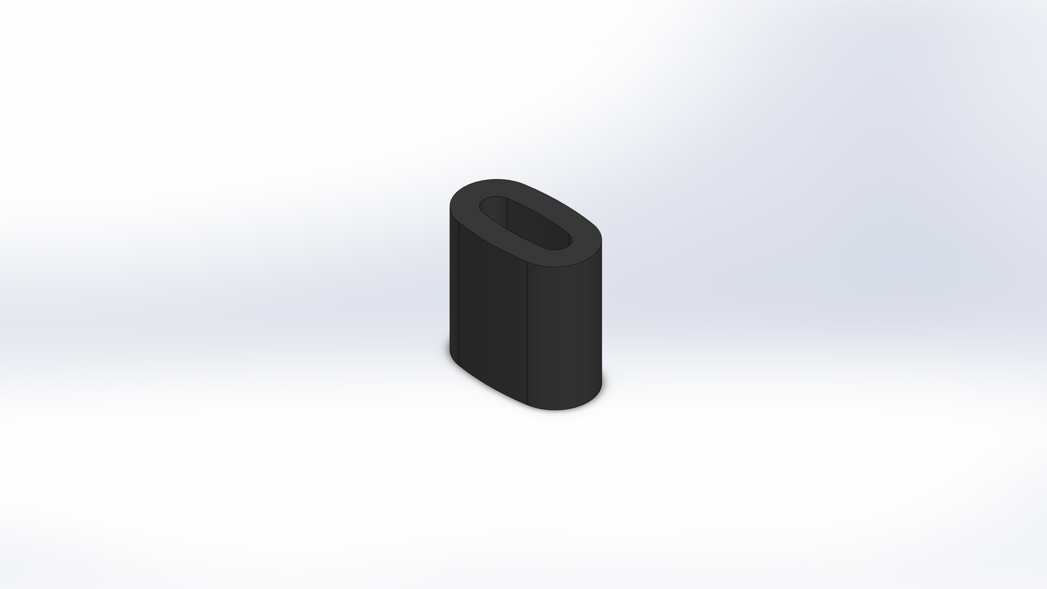 Continental 100 Typewriter Spacebar/Tab Bump Stops 3D model
