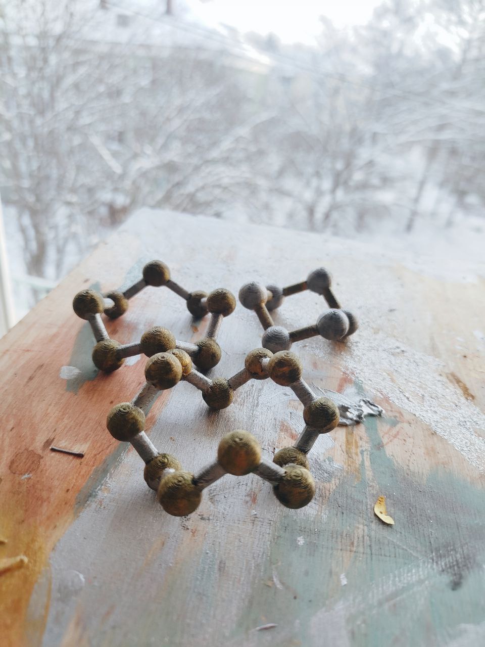 Sulphur S6, S8, and S12 molecules
