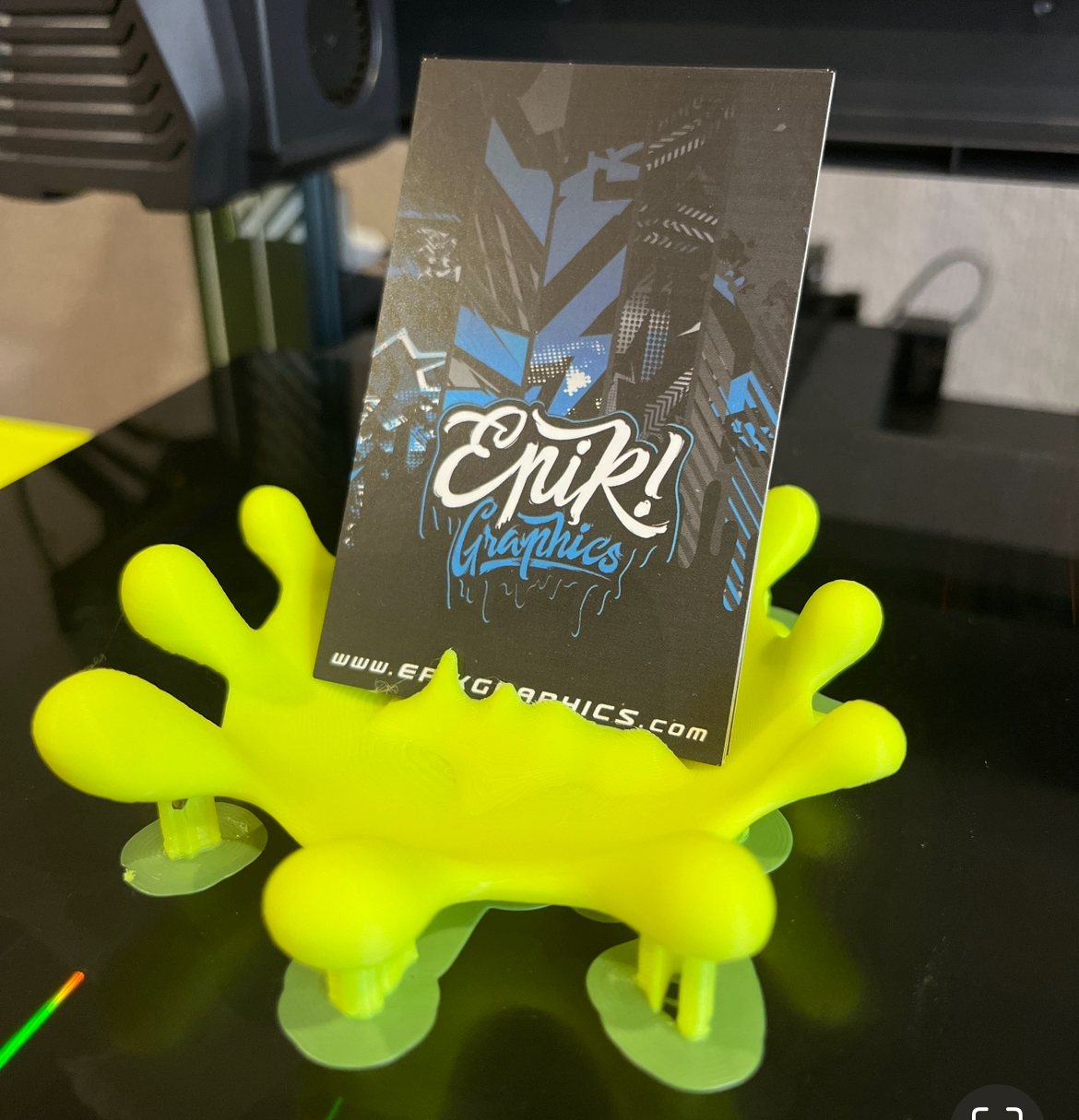 SPLASH BUSINESS CARD HOLDER