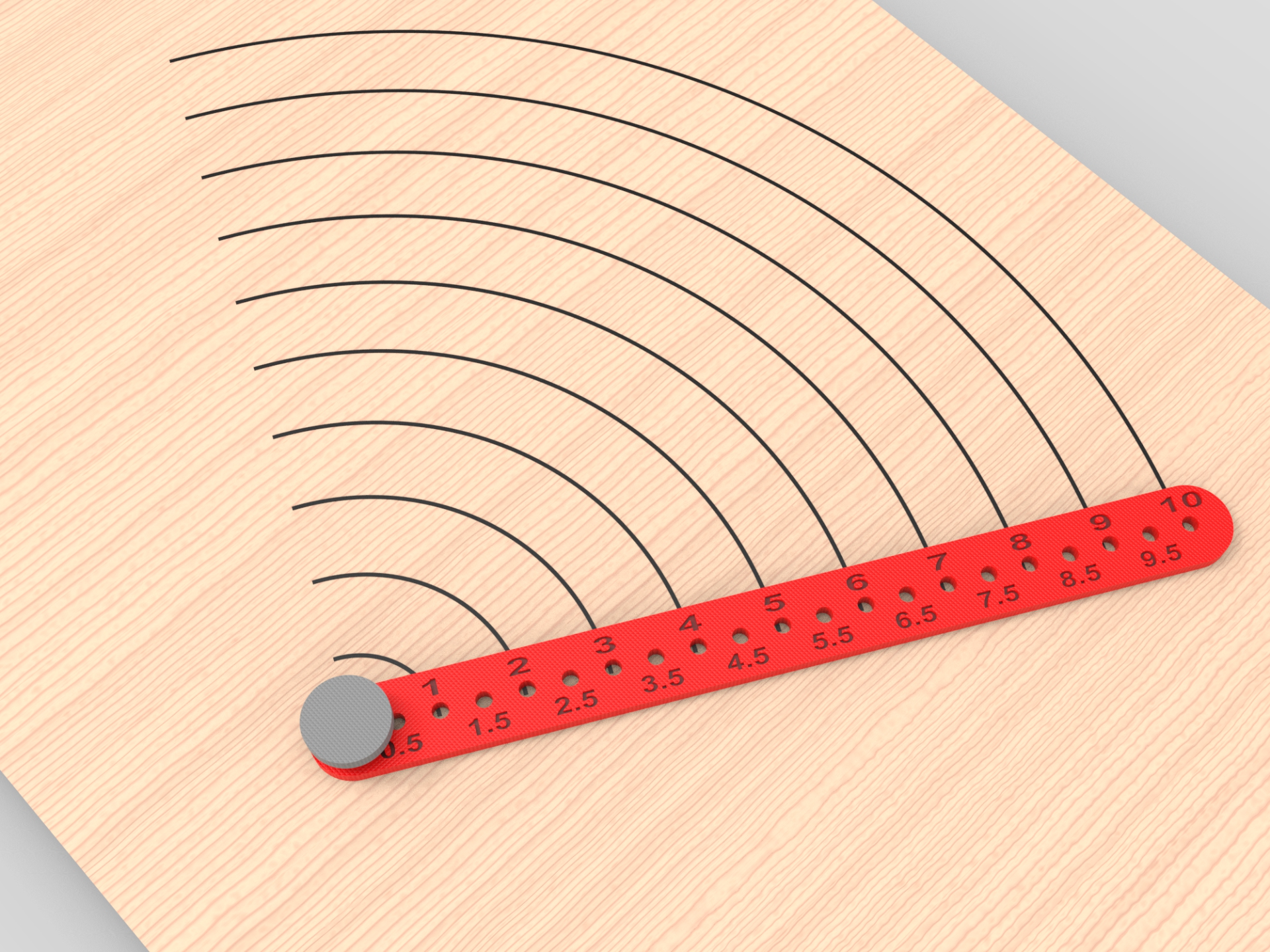 Miniatura 3 do modelo 3D Circle Marker Tool