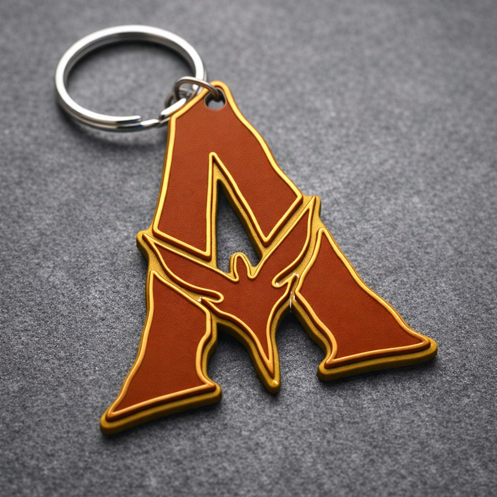 Avatar-inspired customizable keychain