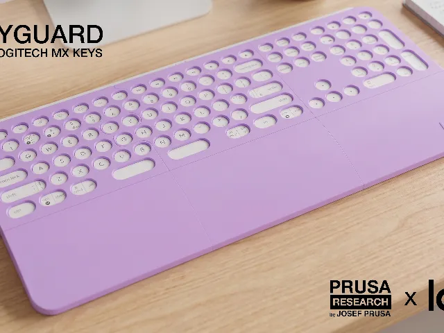Adaptive Keyguard for Logitech MX Keys