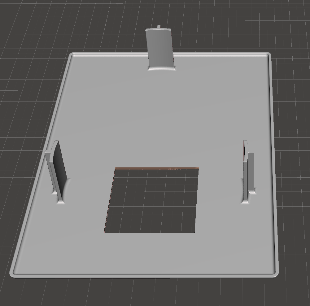 OVENTROP Unibox plus Colver with 55mm square hole (Heizungsblende)