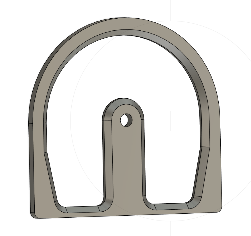 Wheel Arch Template for Foam Tire Touring Car (58mm)