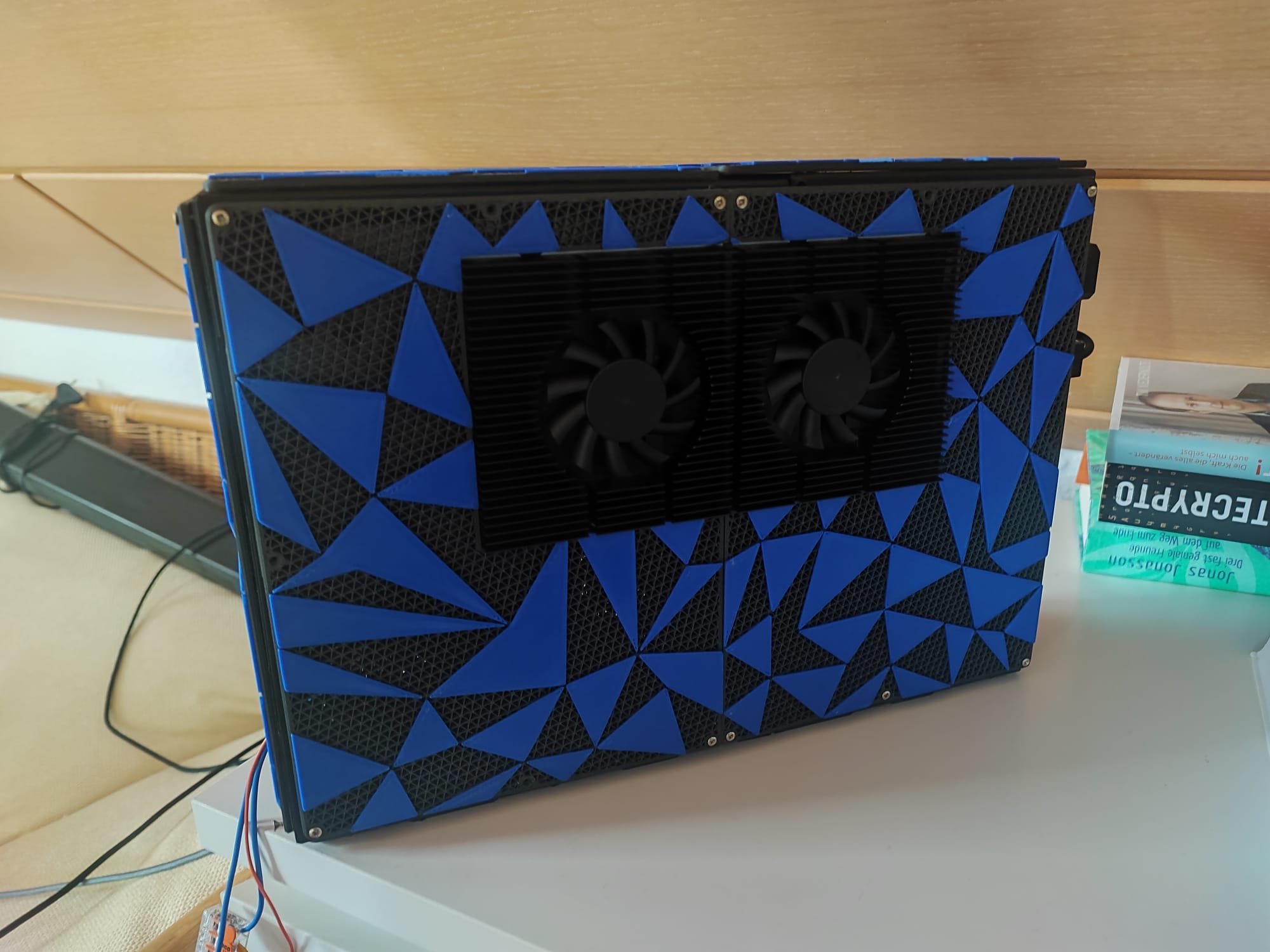 Pixels and Polymer BC250 Case Memory Chip Fan Panels