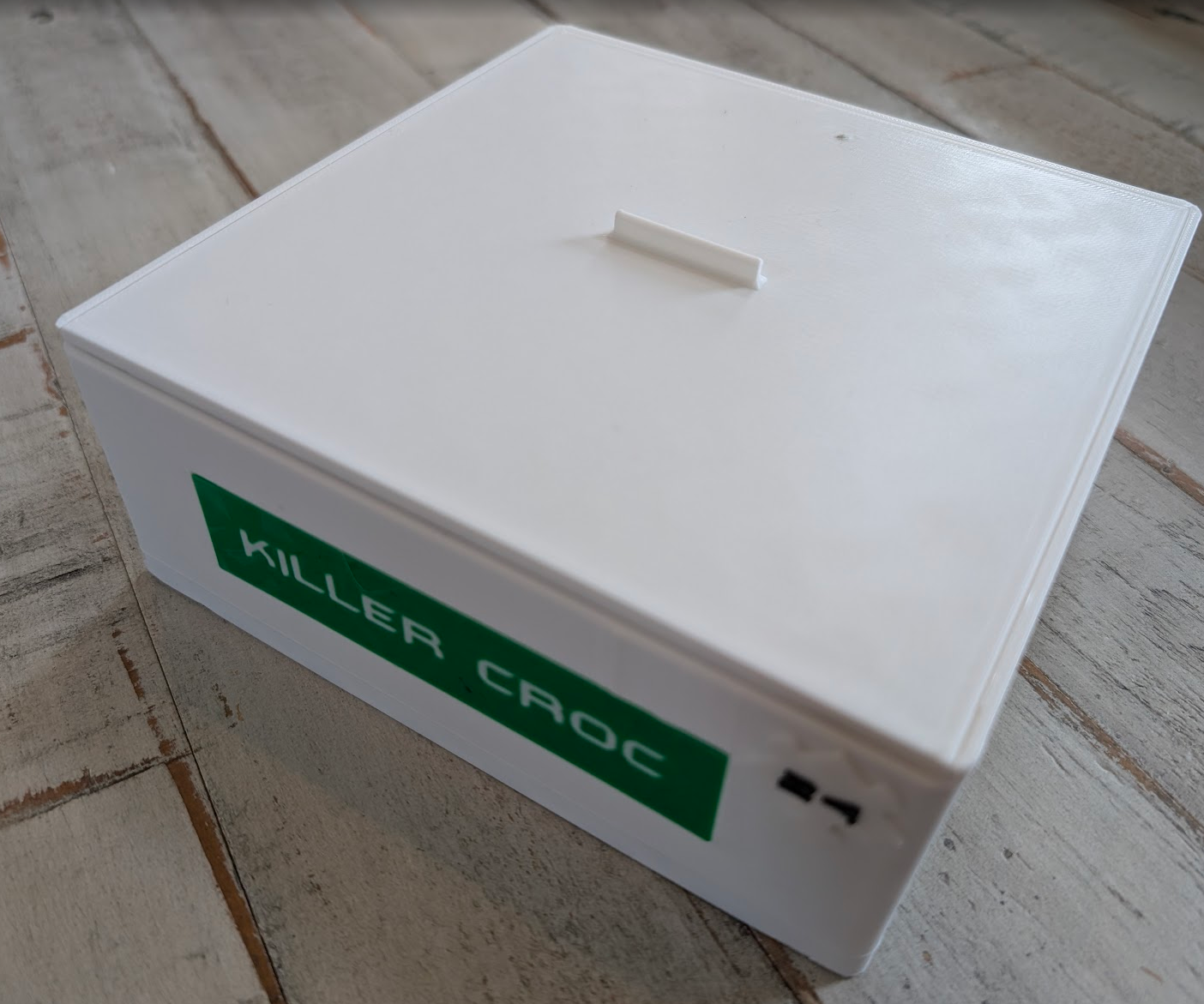 Parametric Stackable Box with Label