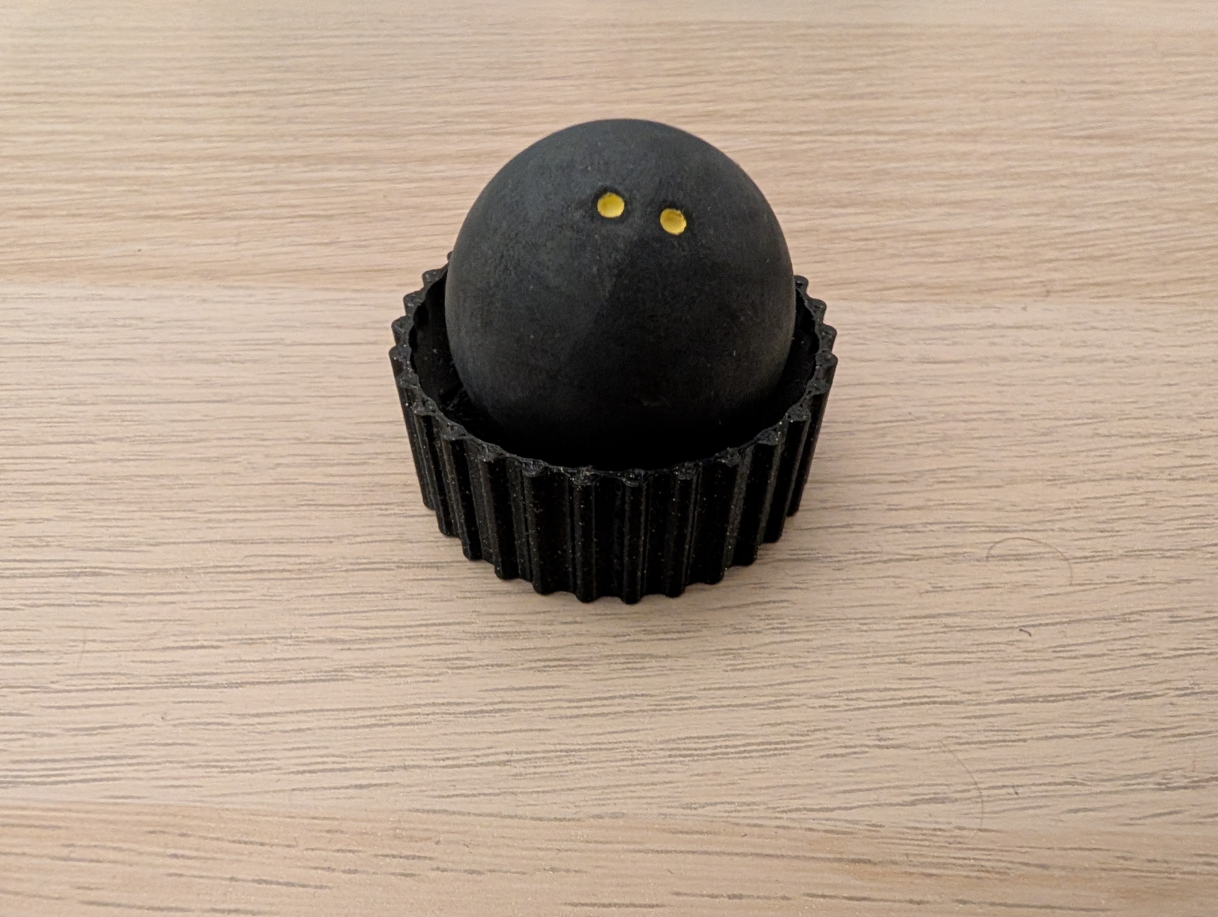 Squash ball grinder - sandpaper