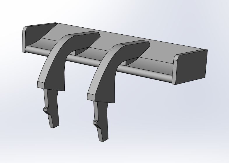 Carerra 1/32 Mercedes DTM Rear Wing