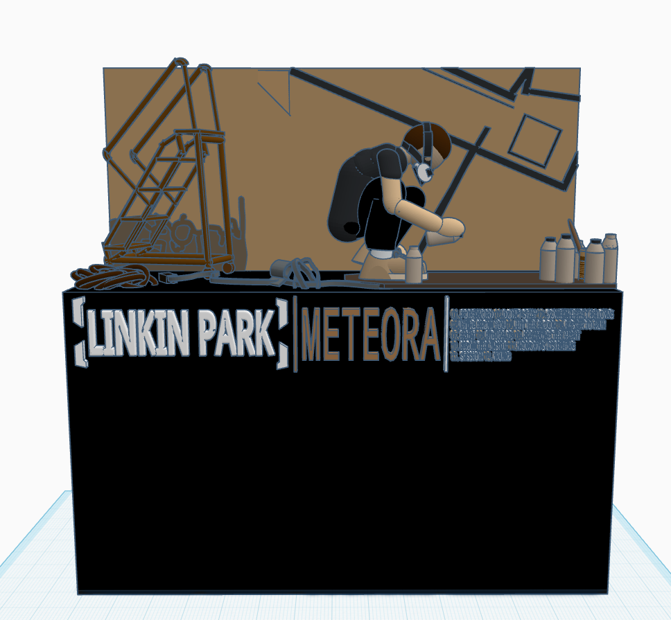 Linkin Park, Meteora album cover model