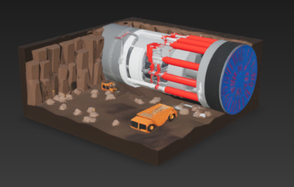 tunnel drilling machine