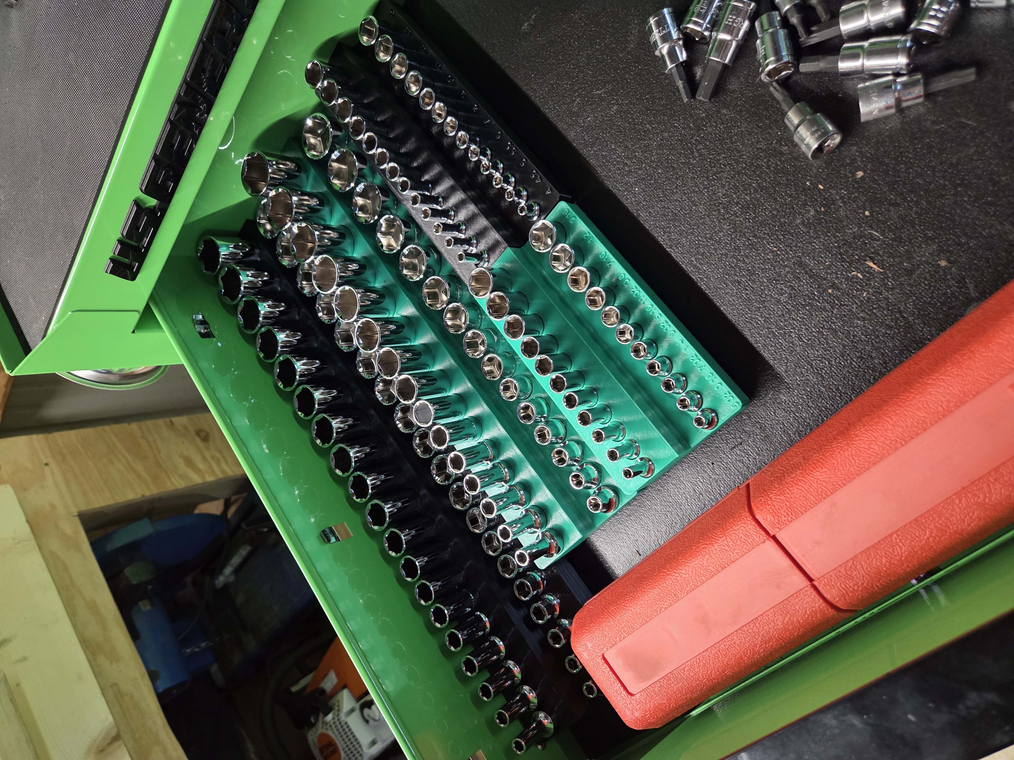 Quinn Master Set Socket Organizers - Gridfinity