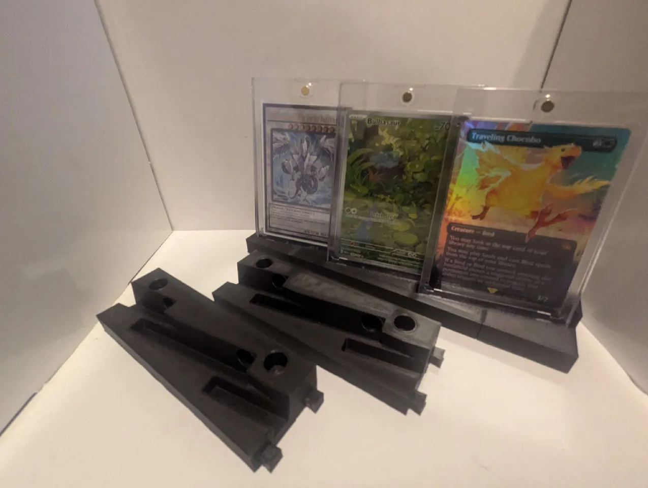 TCG Magnetic Card Holder Display Shelf by Barefootdonkey | Download free  STL model | Printables.com