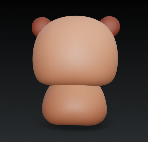 Miniatura 3 do modelo 3D Bubu Figur Bär Bear