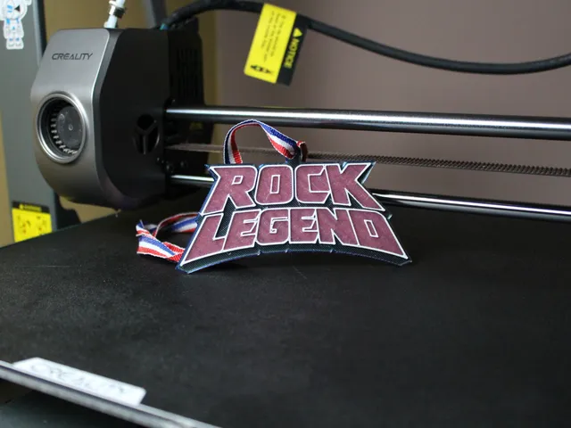 Rock Legend Medal – Reward Badge for Kids