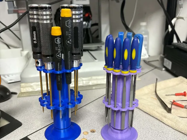 carousel tool holder screwdriver or hobby files
