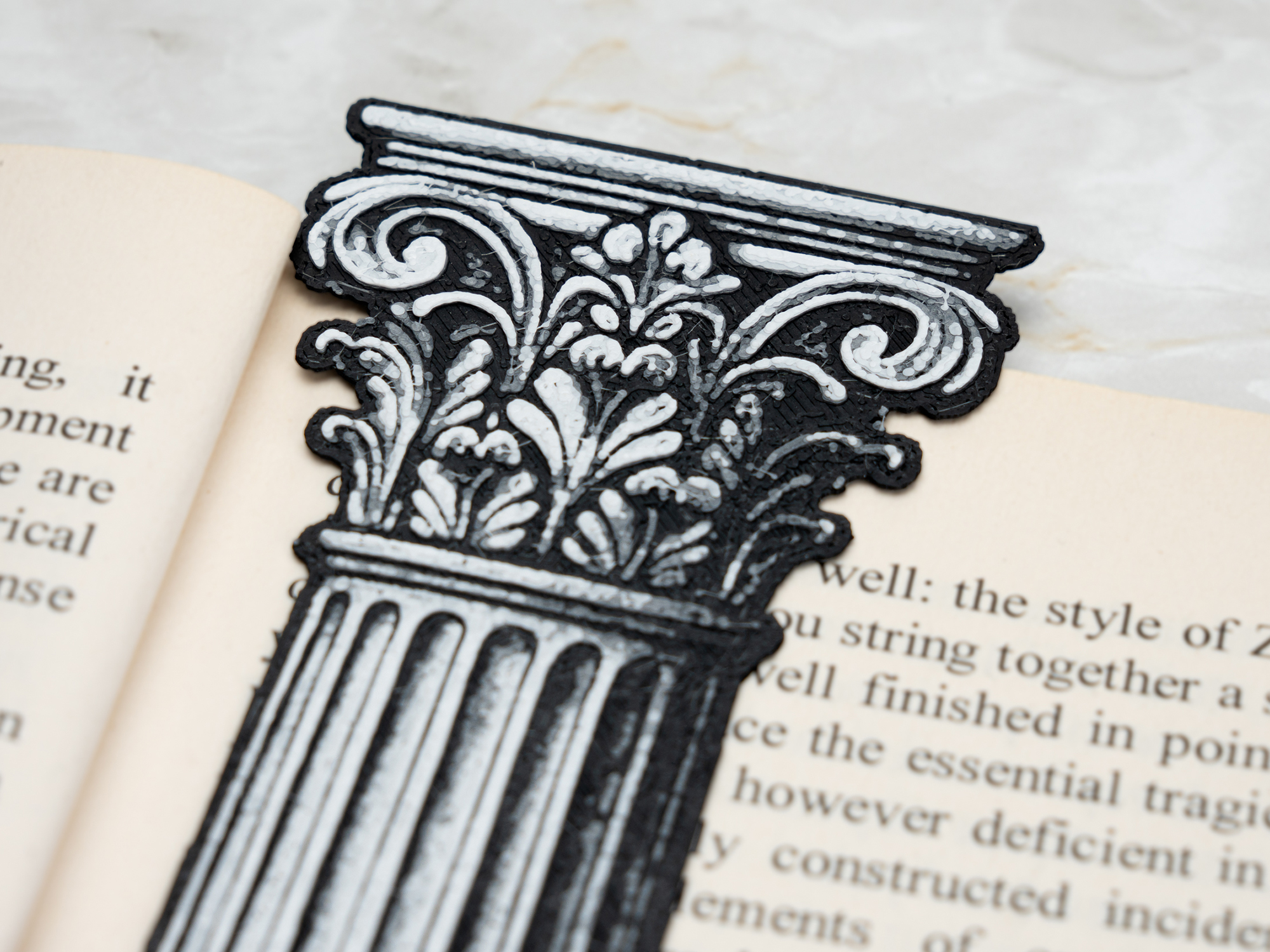 Miniatura 3 do modelo 3D Classical Columns Bookmarks