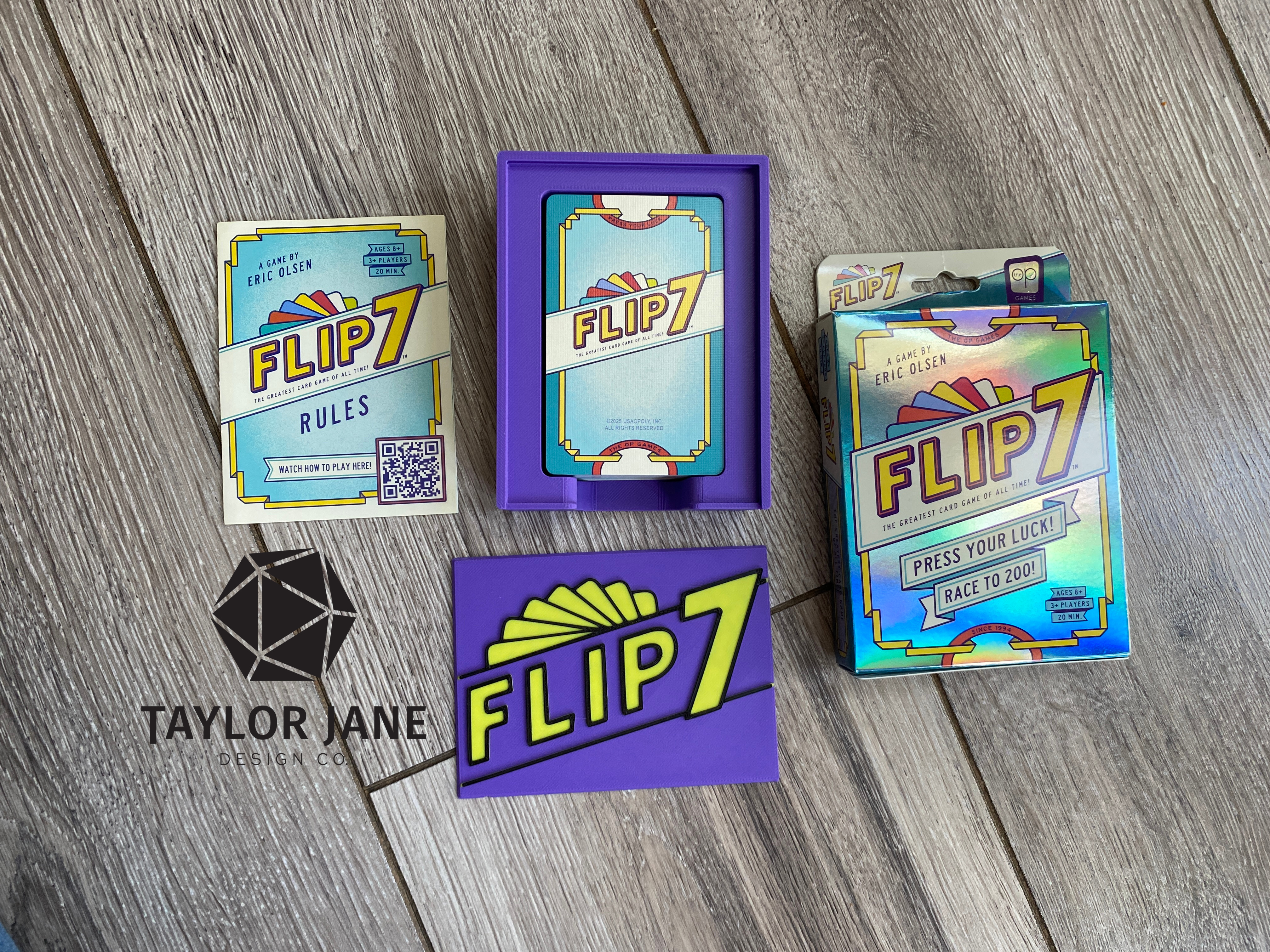 Flip 7 Compact Travel Box (Tuckbox Version)