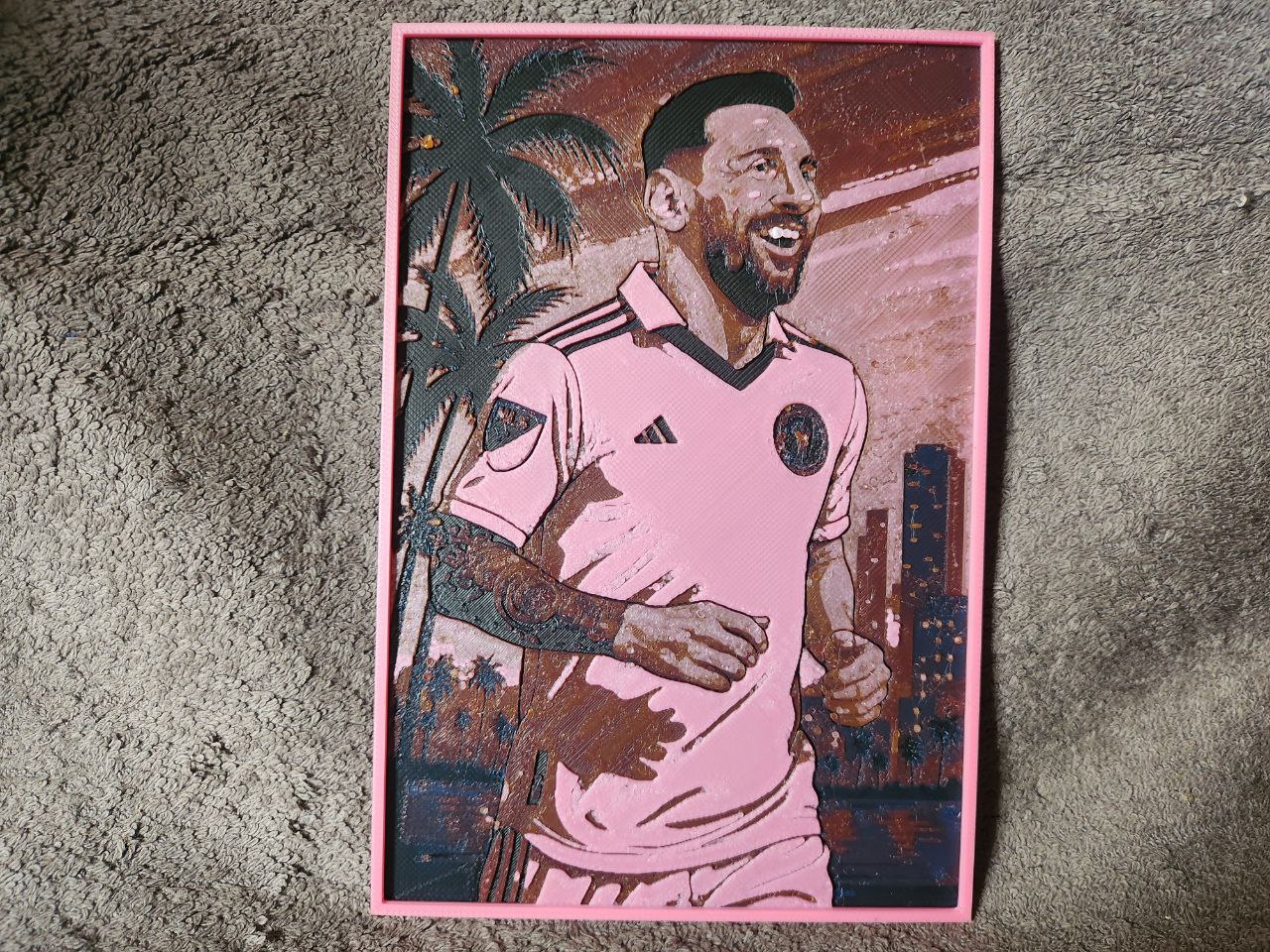 Messi - GTA VI Style - HueForge