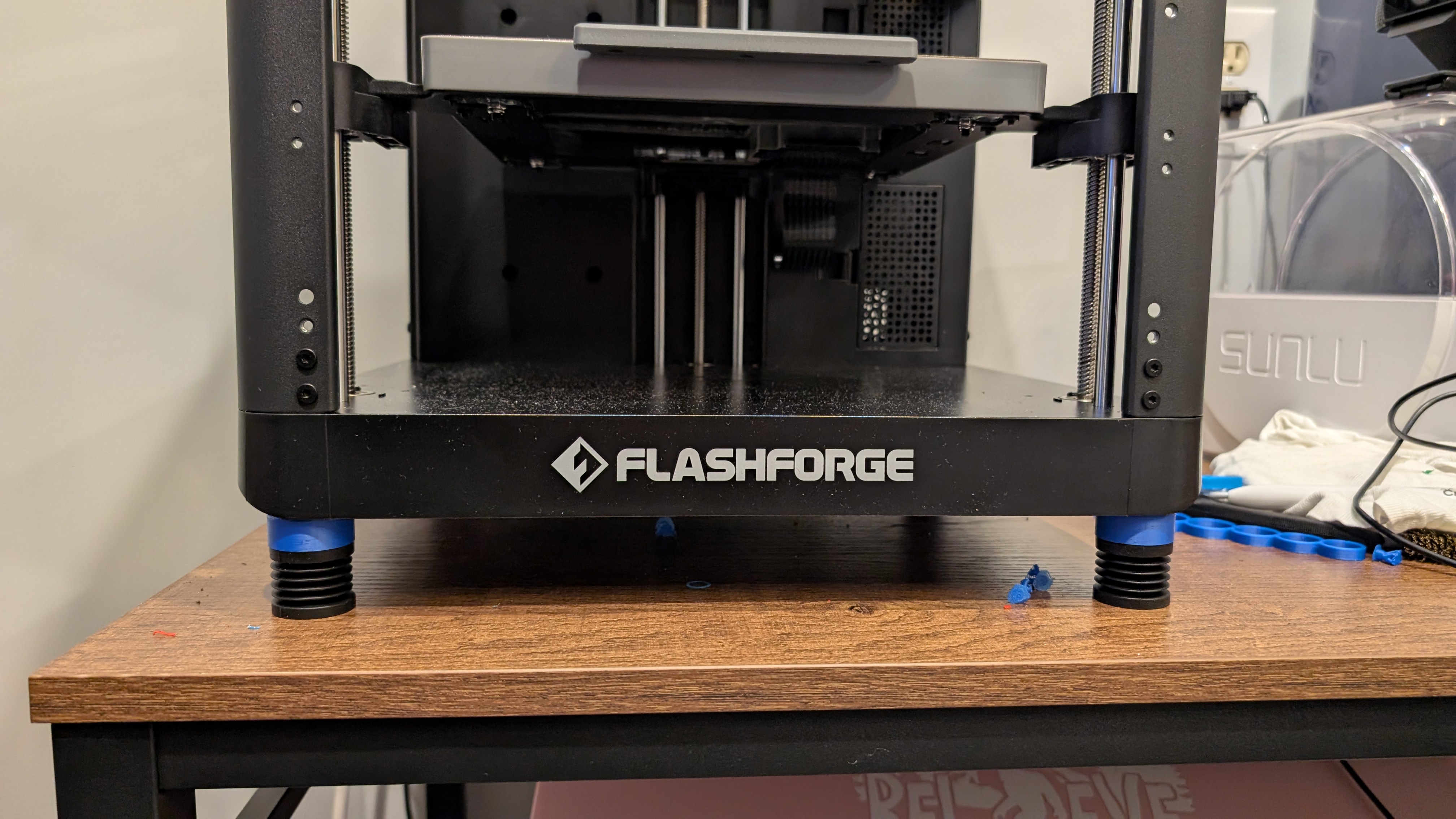 Flashforge Adventurer 5m/pro feet adapter for common bambu isolators