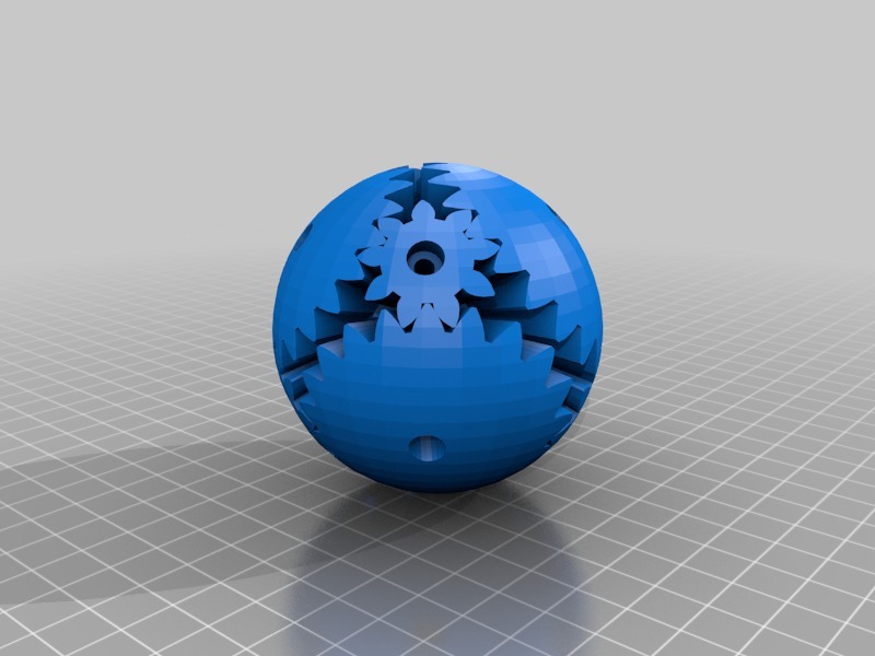 Miniatura 11 do modelo 3D Eccentric Sphere Gears