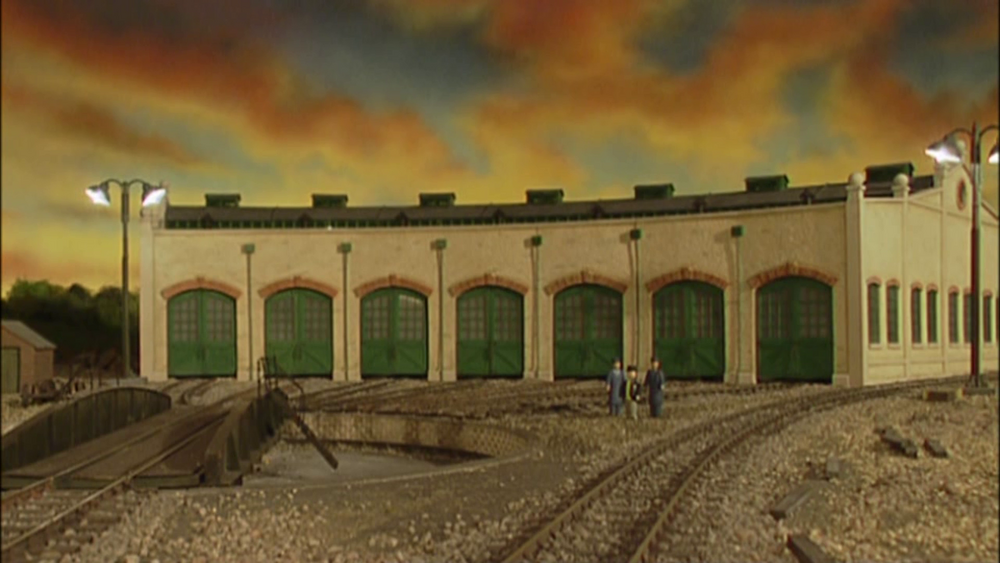 Ho scale sheds
