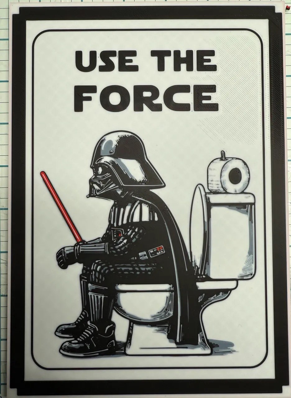 Arte mural Usa la Fuerza (Star Wars) Darth Vader