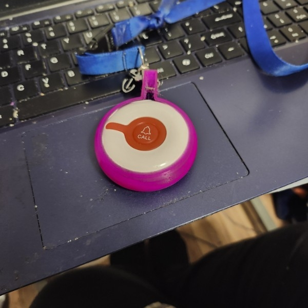 call button holder