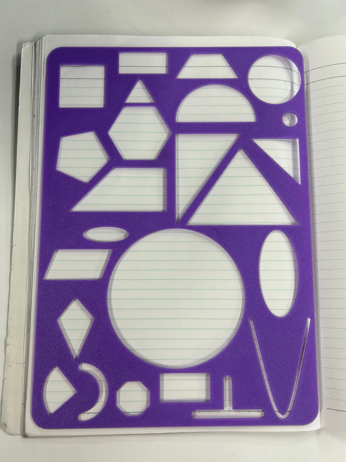 Math shape drawing templates — thumbnail 4