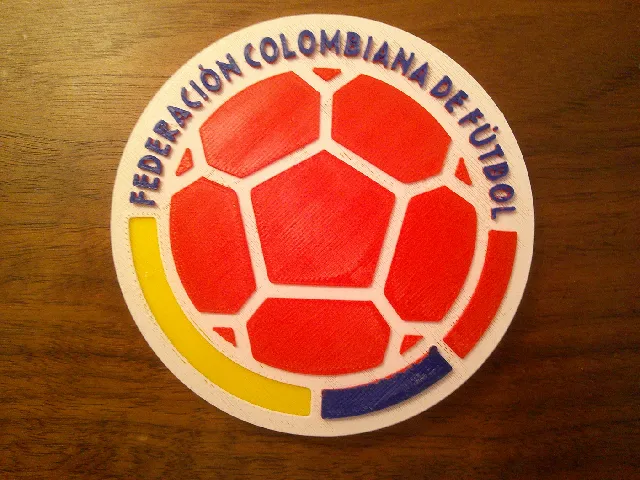 Colombia National Football Team Logo or Plaque