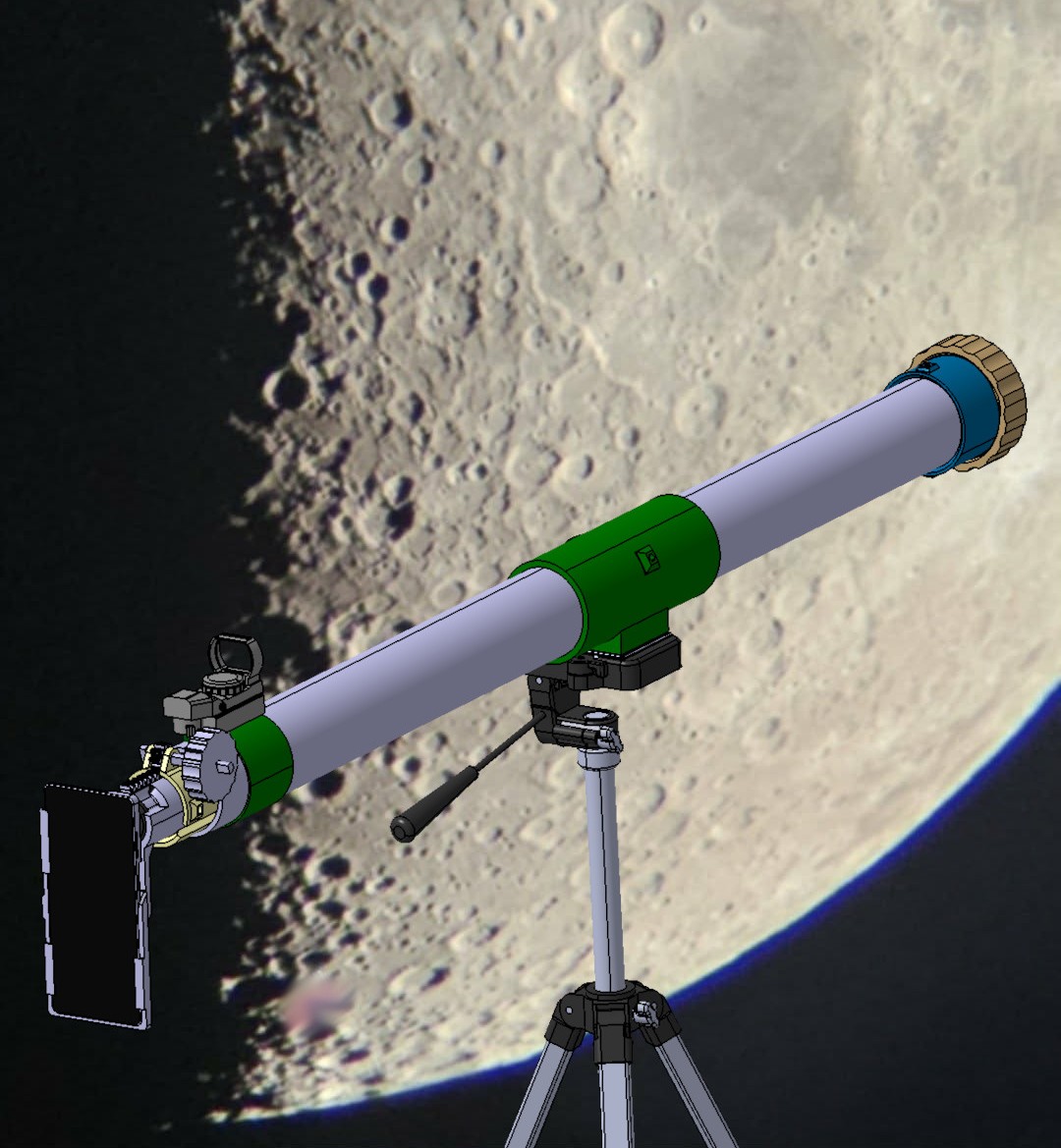 Low-Cost D60 Galilean Telescope