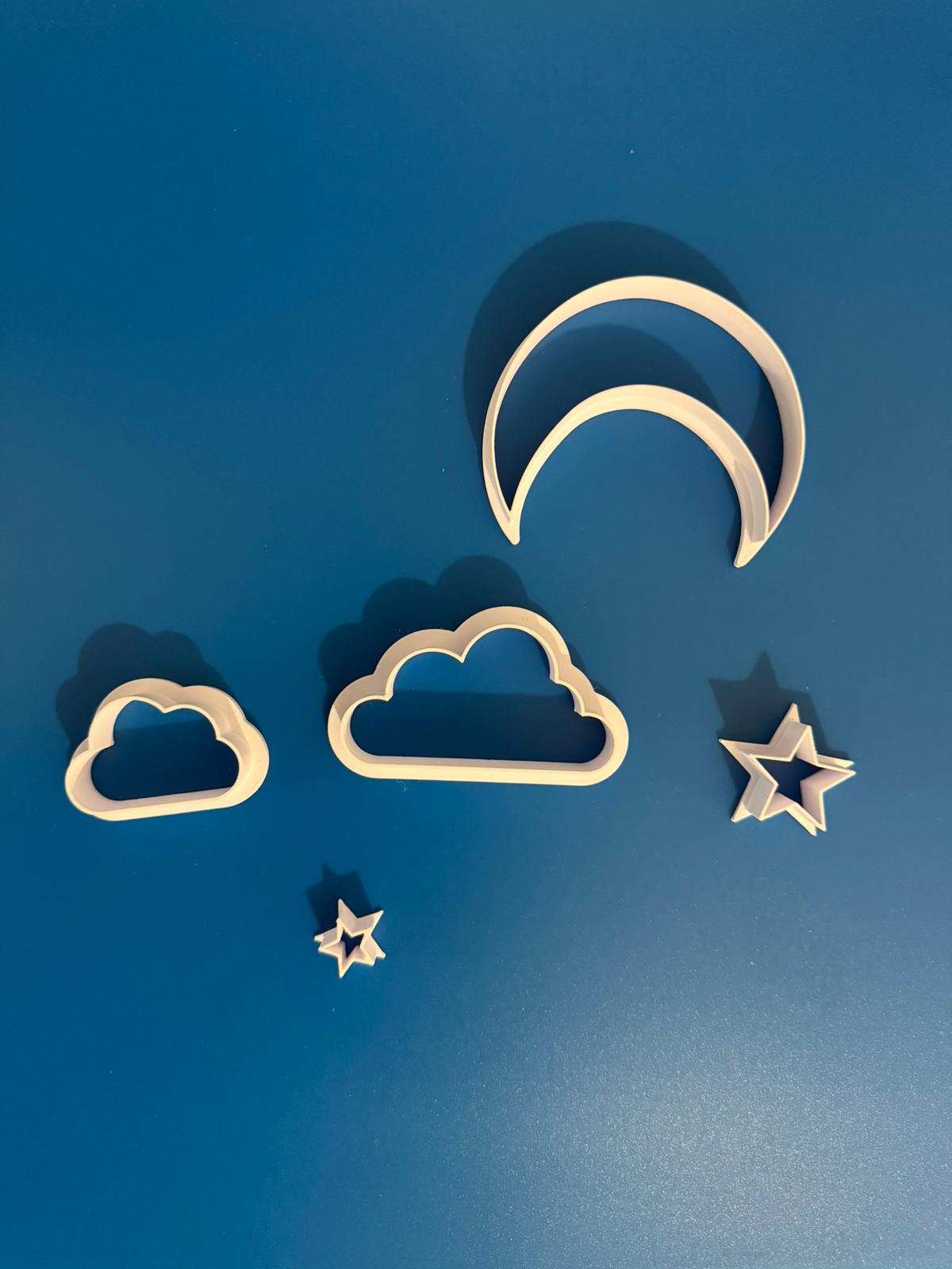 Celestial theme- Cookie or Cake cutter