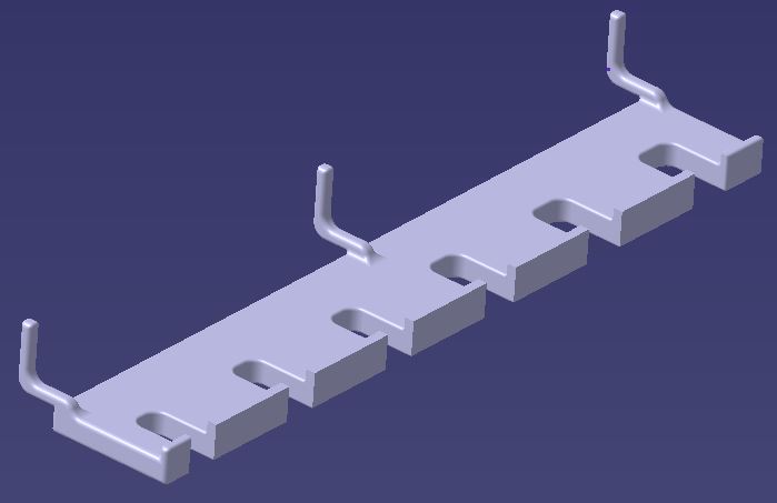 Peg Board Tool Holder