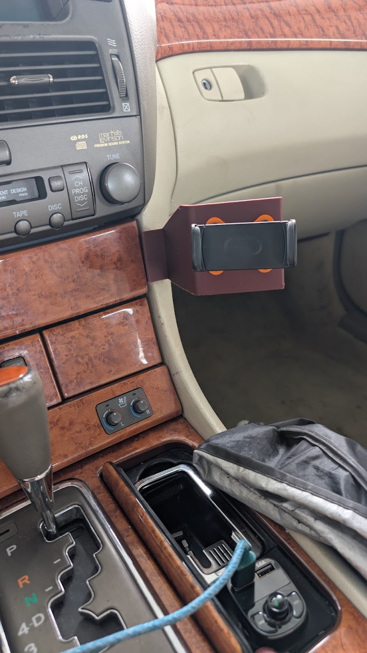 LS430 Stereo Unit Phone Mount