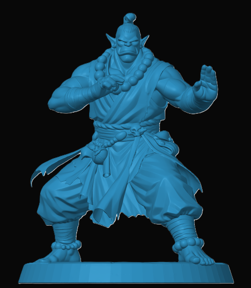 Orc Monk — miniatura 3