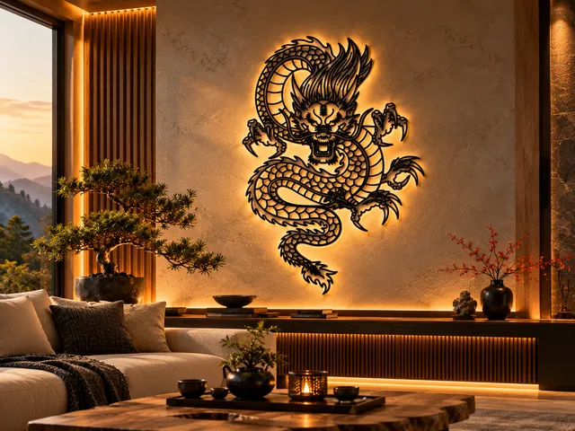 WallArt - China Dragon 001