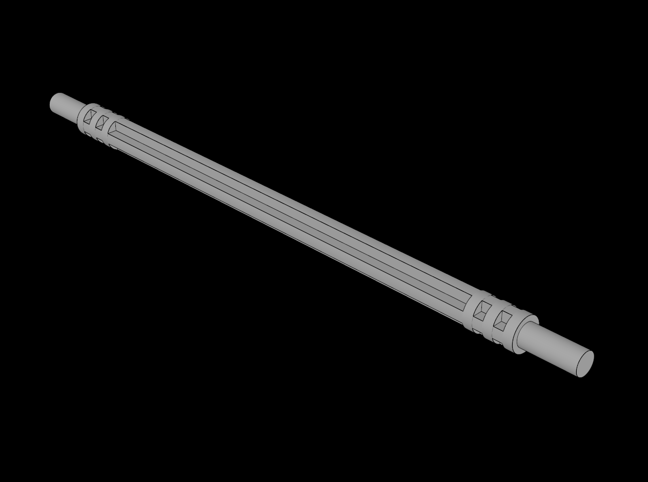 Lego Compatible (32200.dat) Technic Axle Flexible 12