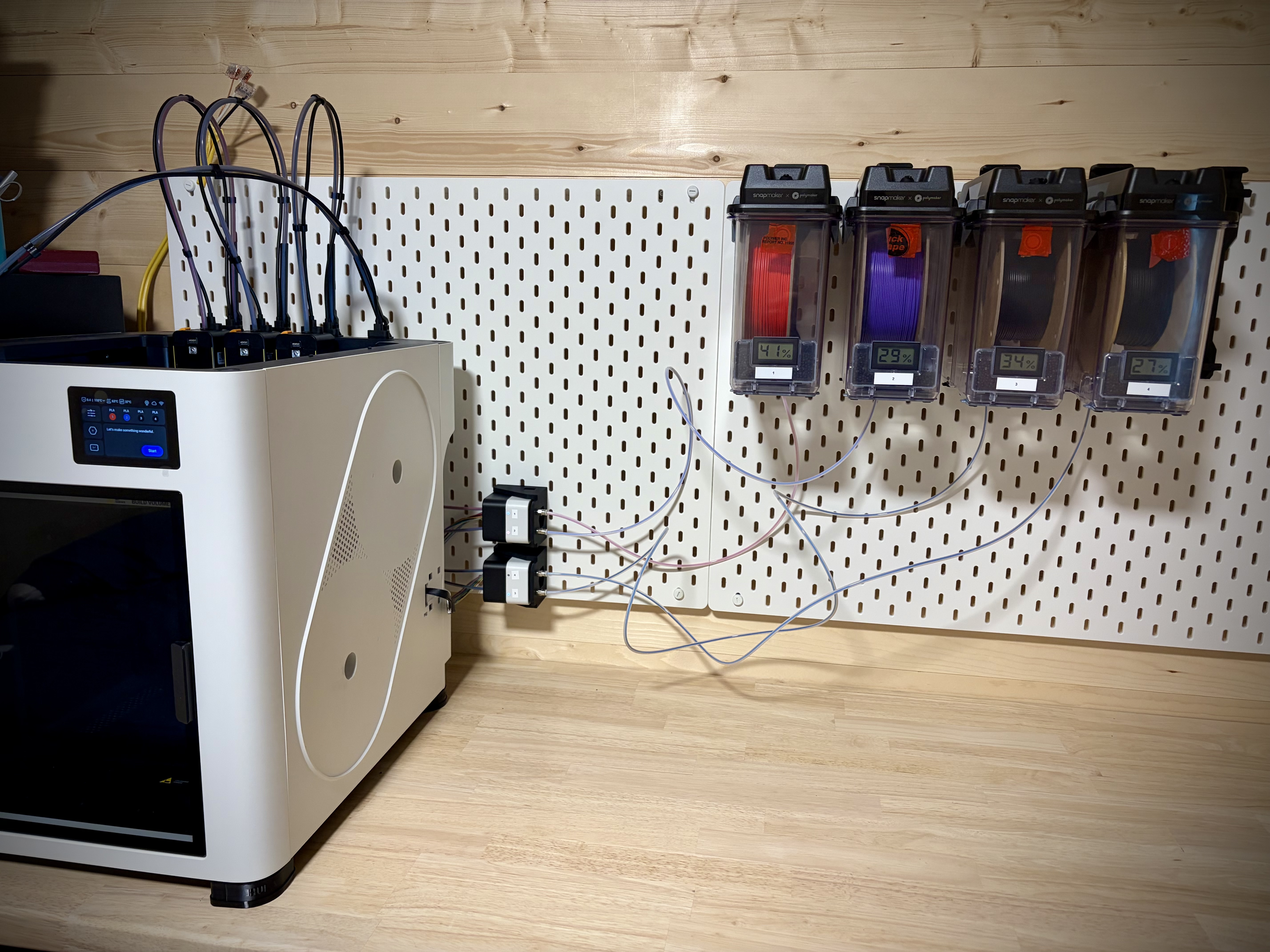 Snapmaker U1 Skadis Dryer System