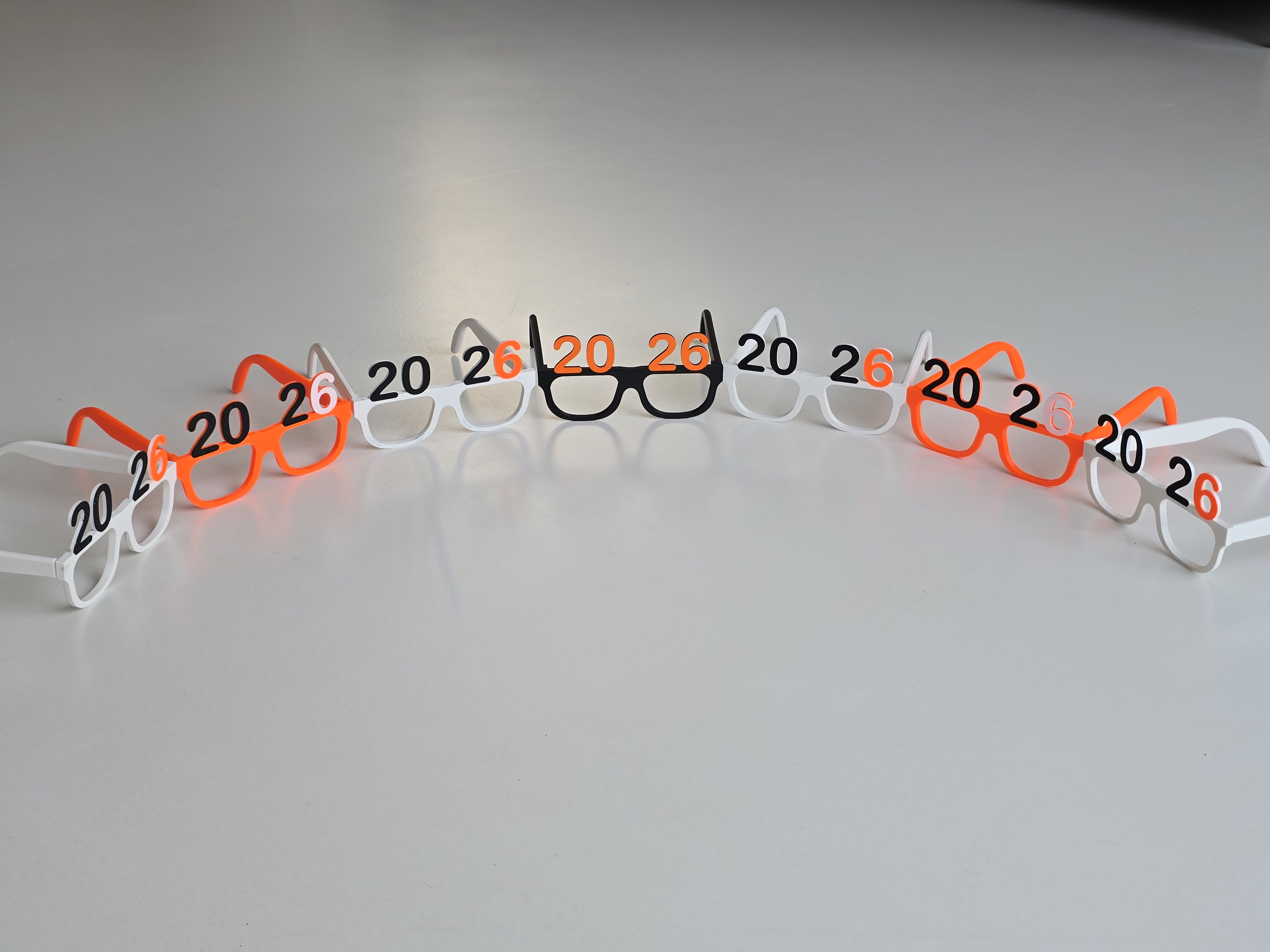 2026 New Year Glasses
