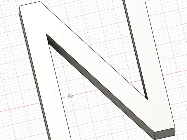 Letter N