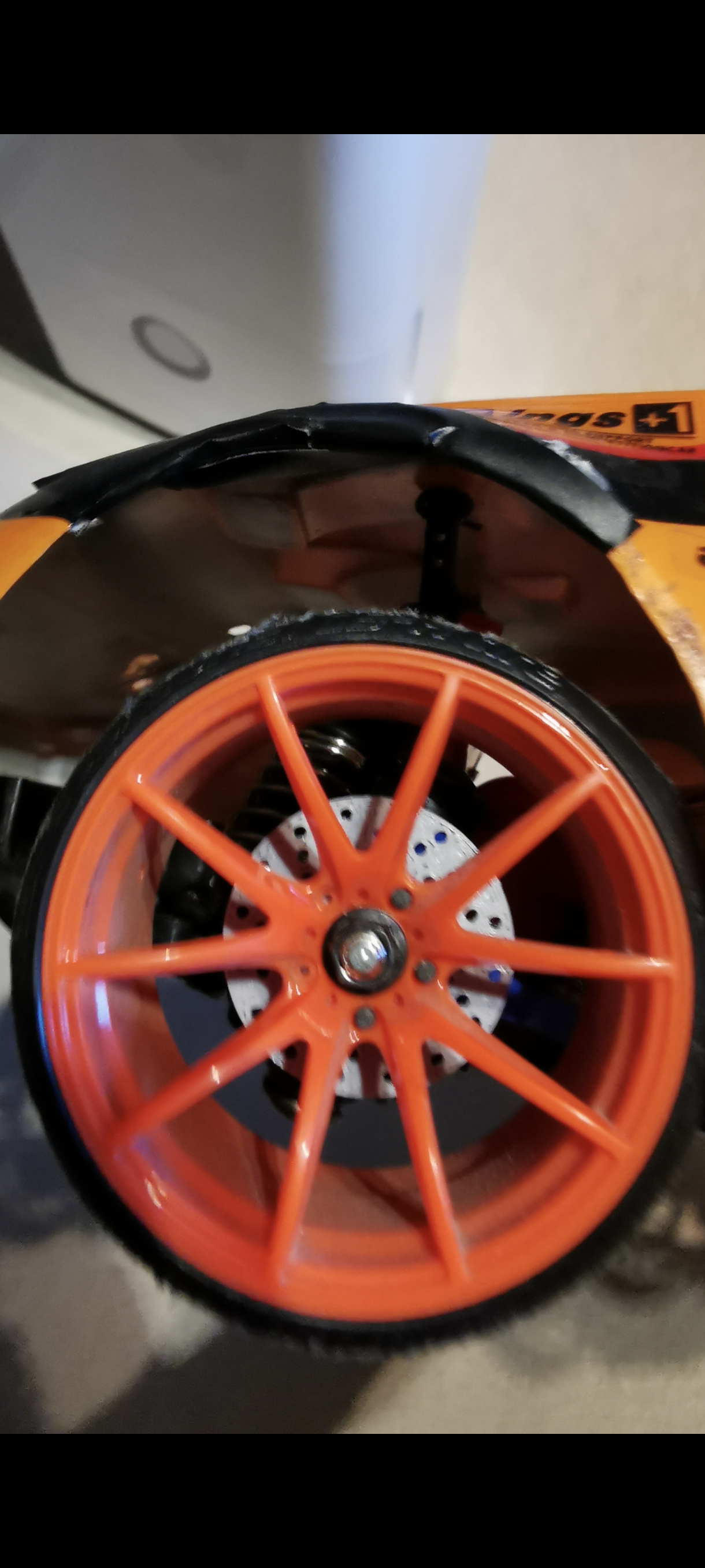 Tamiya brake disc wheel hex