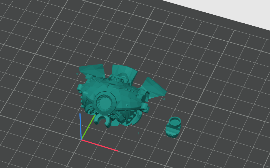 Gipsy Danger Action Figure Swivel Head (WIP)