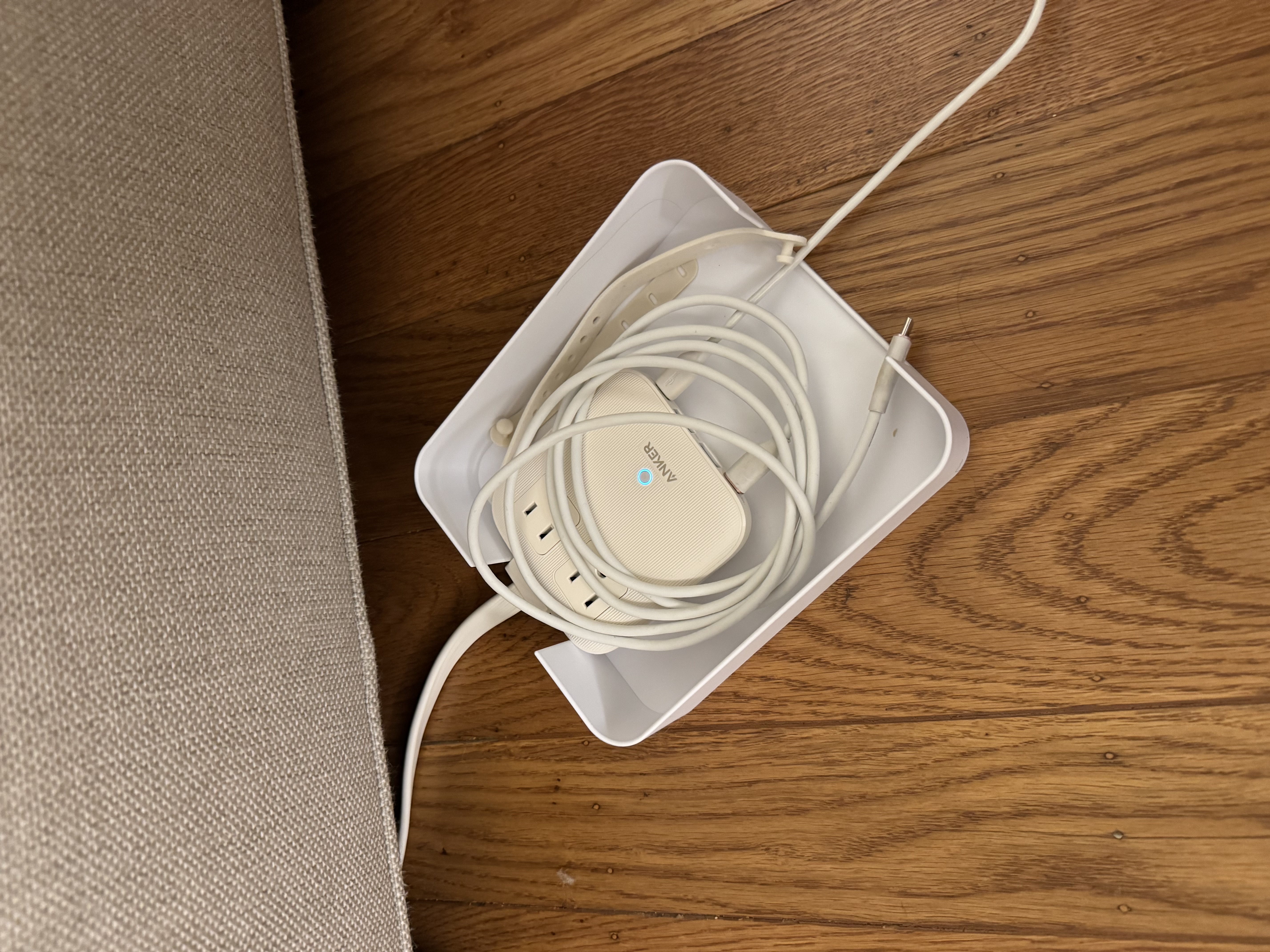 cable tray for anker nano power strip