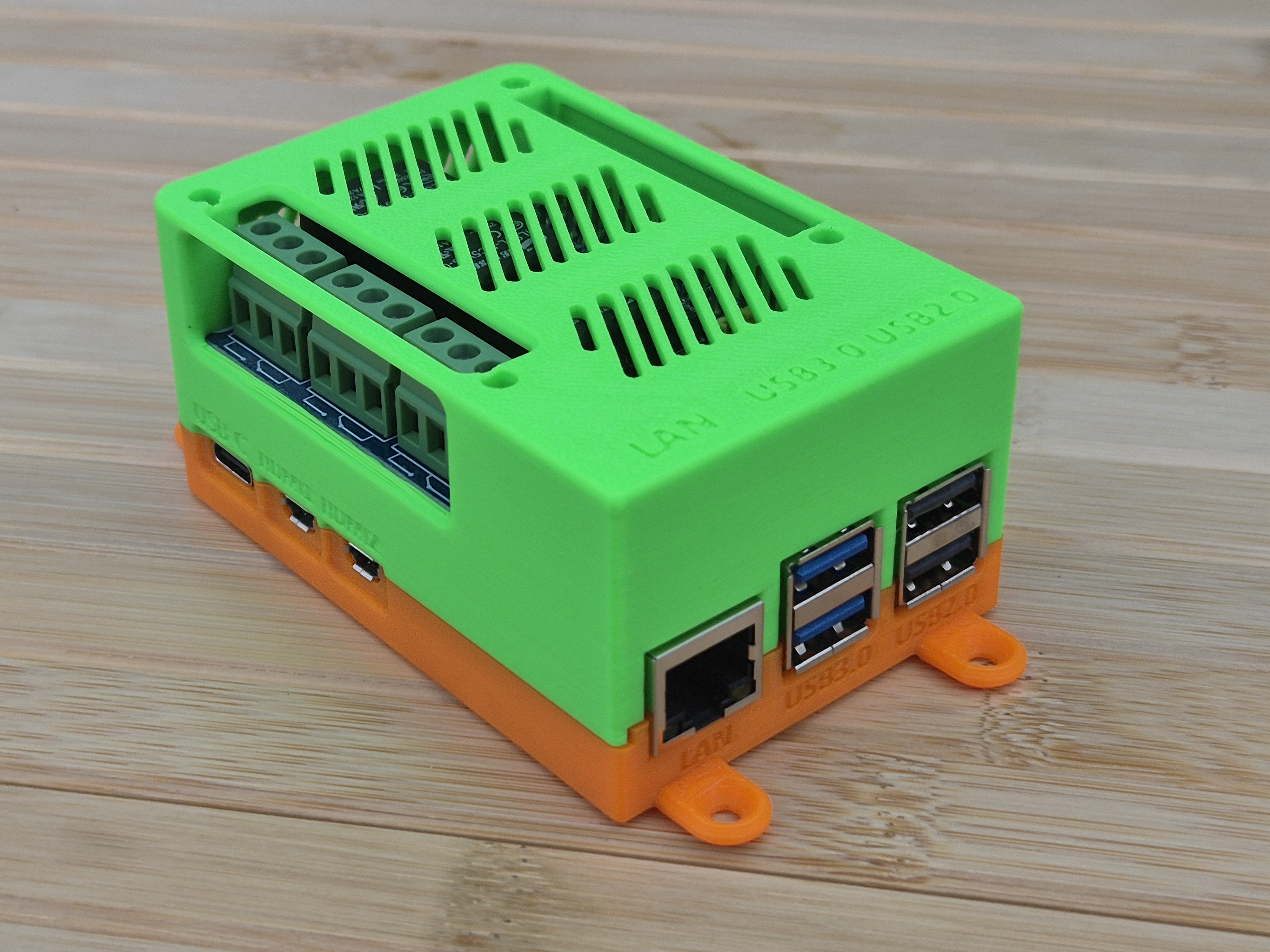 Raspberry Pi 5 - Waveshare 3x Relais HAT Housing by Nerdiy.de — miniatura 3