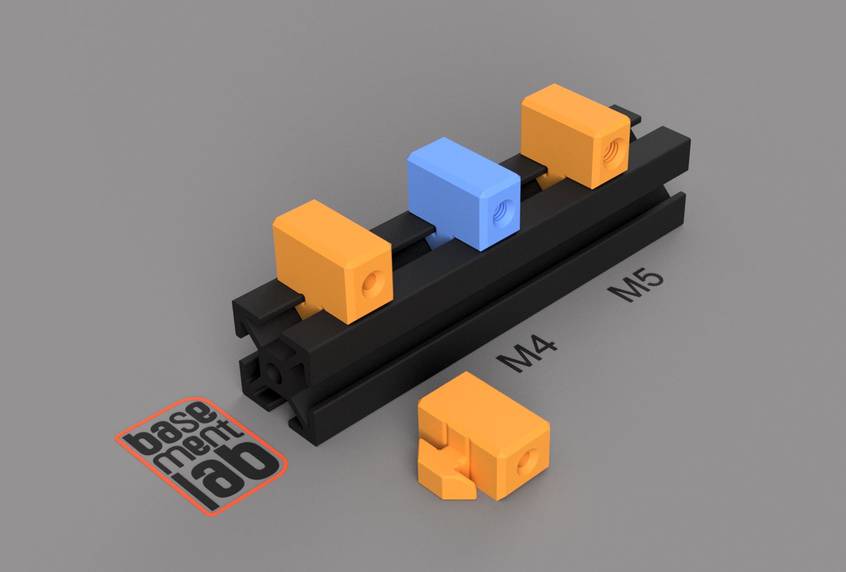 2020 Fixing Clip Twist_In - Clip di fissaggio per profilo 2020