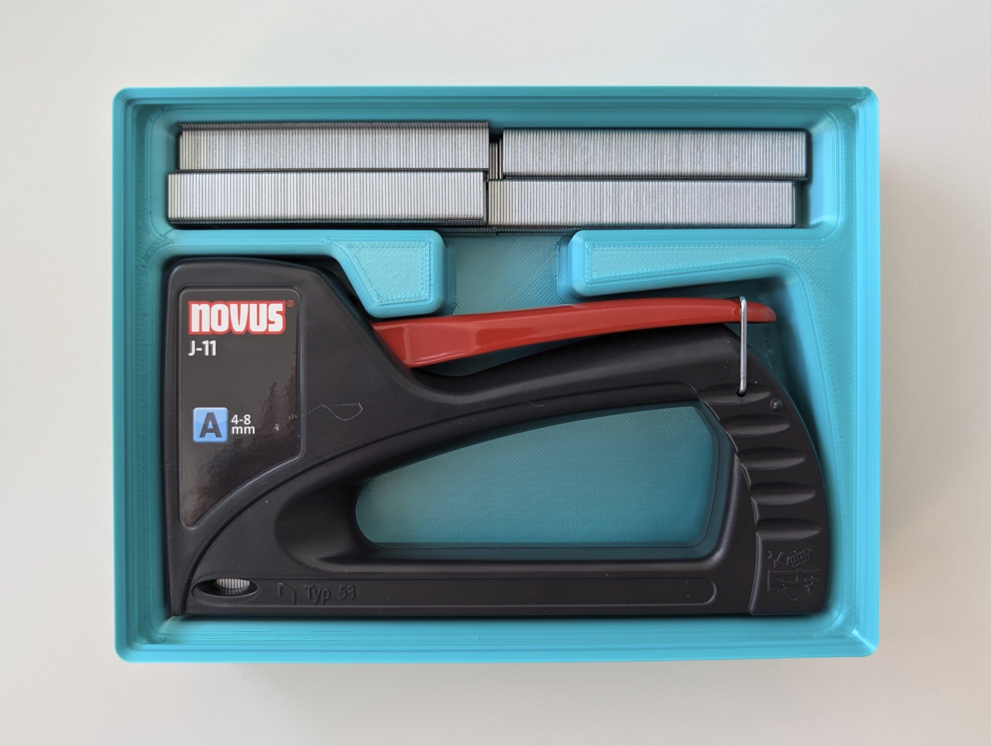 Gridfinity Bin - Novus J11 Hand Tacker