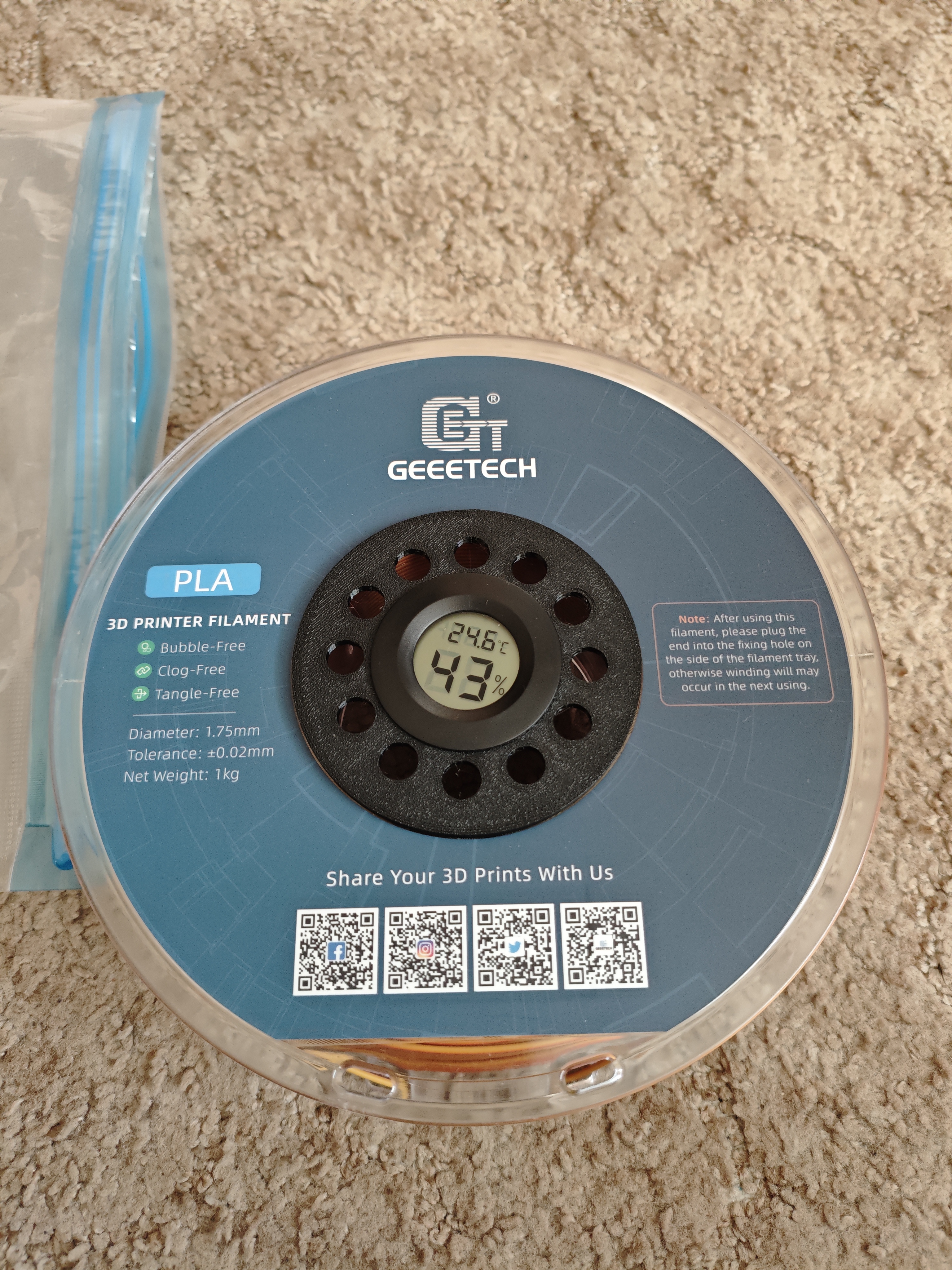 Hydrometerhalter Geeetech 75mm